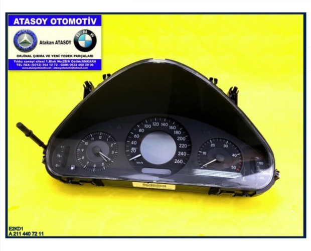 MERCEDES W211 E220CDI KADRAN 2114407211