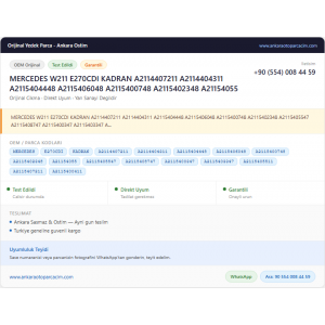 MERCEDES W211 E270CDI KADRAN A2114407211