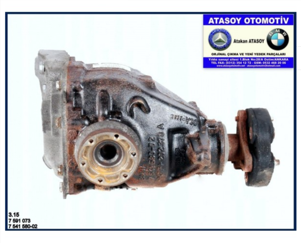 BMW E90 LCI 320D DEFRANSİYEL BMW E90 LCI 320D DEFRANSİYEL