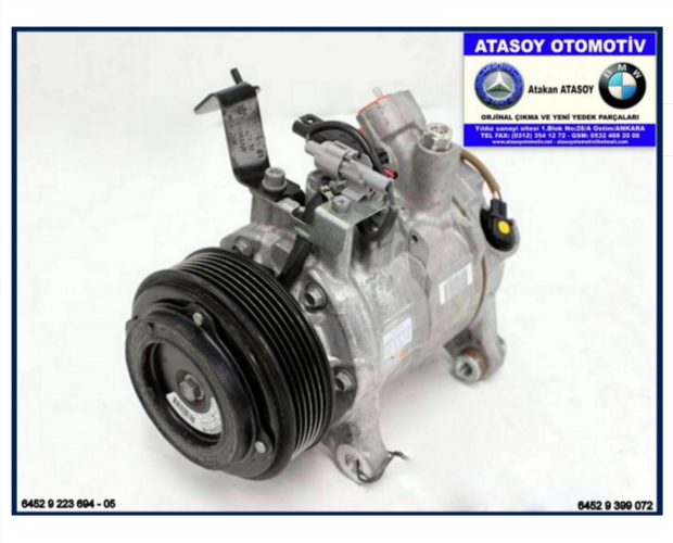 BMW F10 520D KLİMA KOMPRESÖRÜ