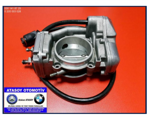 MERCEDES W140 600SEL GAZ KELEBEĞİ