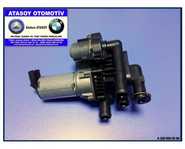 MERCEDES W220 KALORİFER MUSLUĞU 2208300084