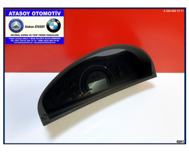MERCEDES W220 KADRAN 0263605007 0263605067
