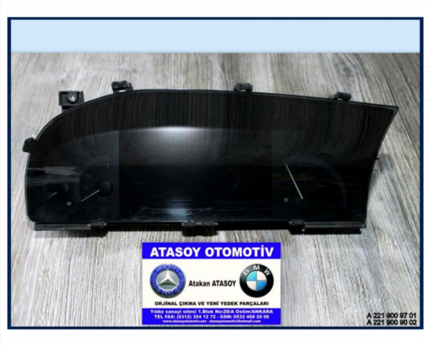 MERCEDES W221 S320CDI KADRAN 0263650258 MERCEDES W221 S320CDI KADRAN 0263650258
