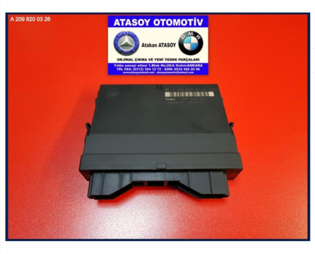MERCEDES W209 CLK BAĞAJ AÇMA MERCEDES W209 CLK BAĞAJ AÇMA