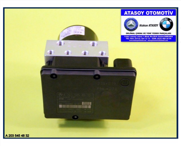 MERCEDES W203 ABS BEYNİ 2035454832