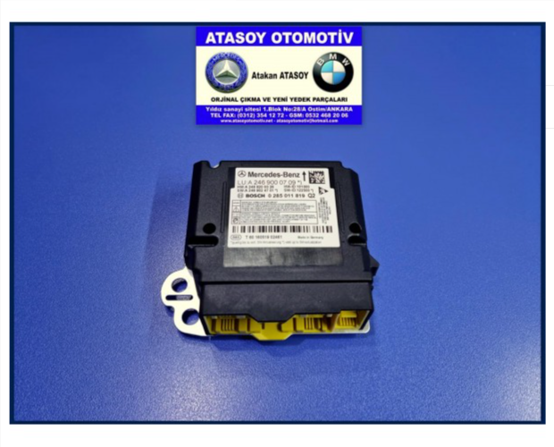 MERCEDES W246 B AİRBAG BEYNİ MERCEDES W246 B AİRBAG BEYNİ