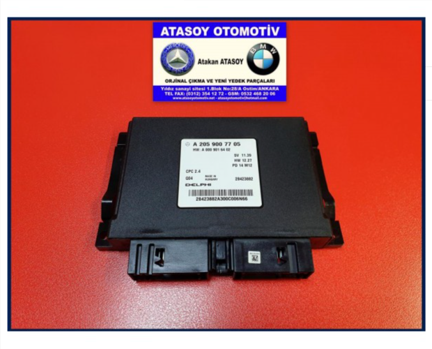 MERCEDES W205 TAHRİK BEYNİ 2059007705 MERCEDES W205 TAHRİK BEYNİ 2059007705