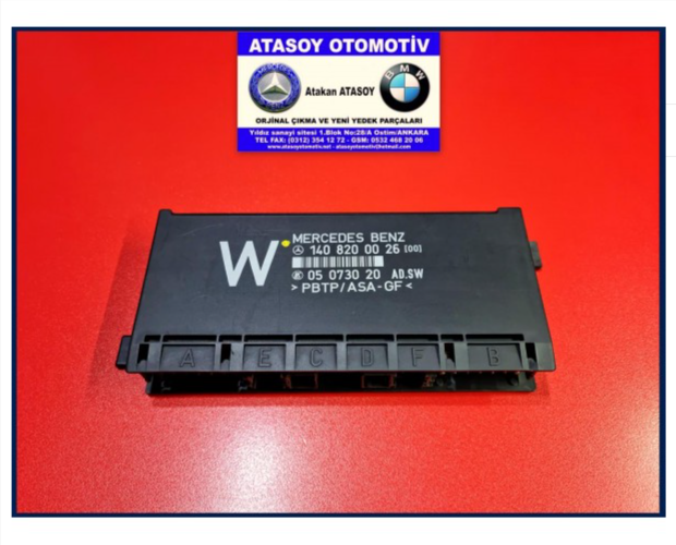 MERCEDES W140 KONFOR BEYNİ 1408200026