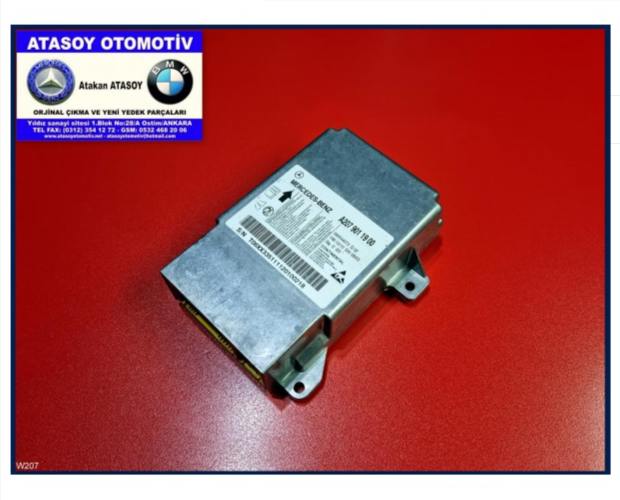 MERCEDES W207 AİRBAG BEYNİ A2079011900 MERCEDES W207 AİRBAG BEYNİ A2079011900