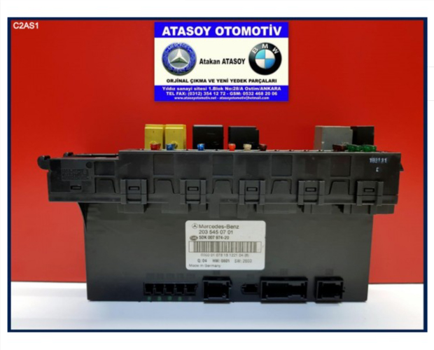 MERCEDES W203 ARKA SAM BEYNİ MERCEDES W203 ARKA SAM BEYNİ