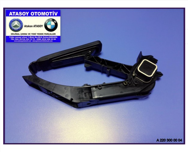 MERCEDES W220 GAZ PEDALI 2203000004 MERCEDES W220 GAZ PEDALI 2203000004