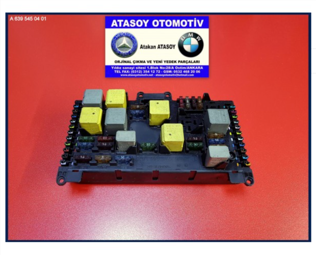 MERCEDES W639 VİTO SİGORTA TABLASI