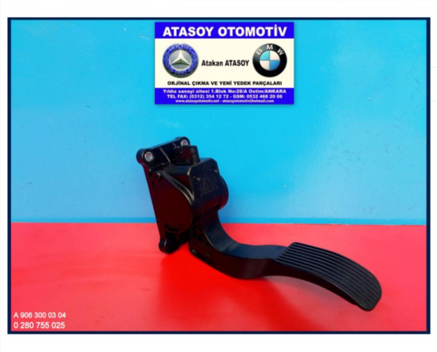 MERCEDES VİANO GAZ PEDALI 9063000404 MERCEDES VİANO GAZ PEDALI 9063000404