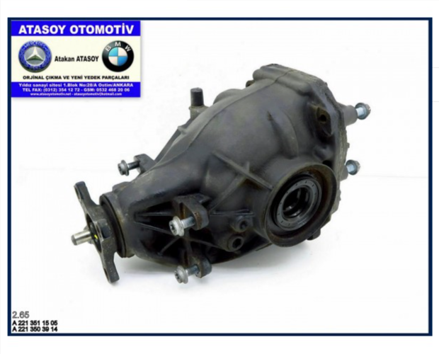 MERCEDES W221 S350CDI DEFRANSİYEL 265