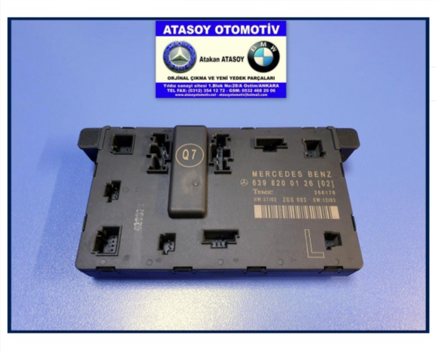 MERCEDES W639 VİANO KAPI BEYNİ