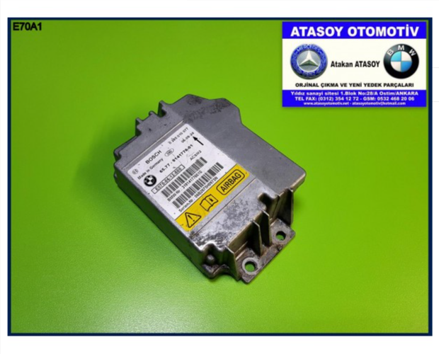 BMW E70 AİRBAG BEYNİ 65779240083 BMW E70 AİRBAG BEYNİ 65779240083