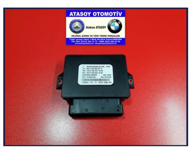 MERCEDES CLA ELEKTRONİK PARK FRENİ MERCEDES CLA ELEKTRONİK PARK FRENİ