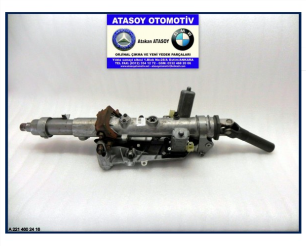 MERCEDES W221 DİREKSİYON KOLONU 2214602416 MERCEDES W221 DİREKSİYON KOLONU 2214602416