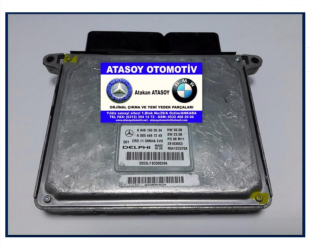 MERCEDES W204 C220CDI MOTOR BEYNİ