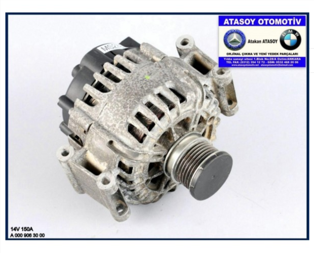 MERCEDES W204 C200 DİNAMO 0009063000