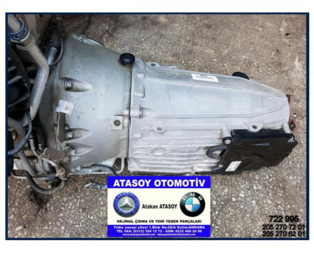 MERCEDES W205 C180 OTOMATİK ŞANZIMAN