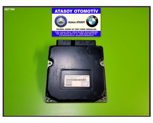 MERCEDES W203 C180 MOTOR BEYNİ