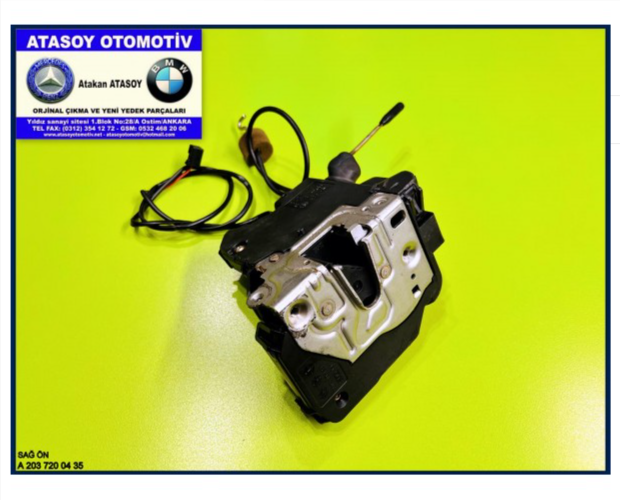 MERCEDES W203 KAPI KİLİDİ SAĞ