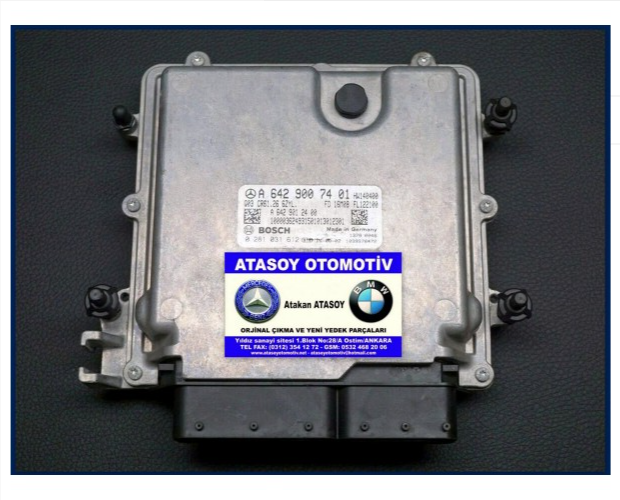 MERCEDES W222 S350D MOTOR BEYNİ