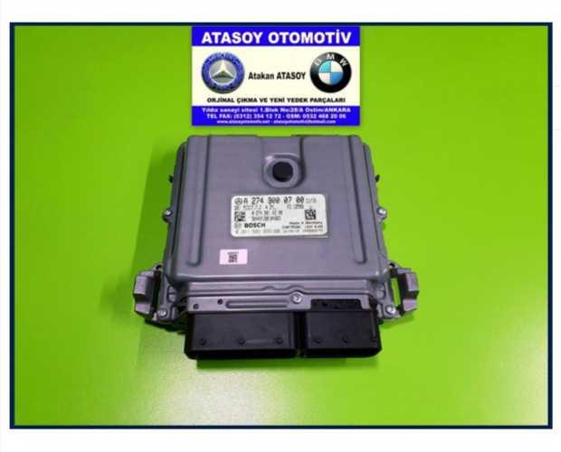 MERCEDES W204 C180 MOTOR BEYNİ