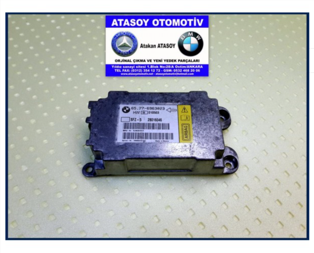 BMW E60 AİRBAG BEYNİ 65776976464 BMW E60 AİRBAG BEYNİ 65776976464