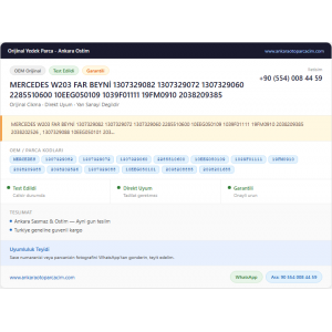 MERCEDES W203 FAR BEYNİ 1307329082