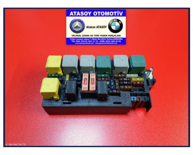 MERCEDES W164 ML SİGORTA TABLASI