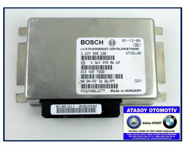 MERCEDES W164 ML ARAZİ ŞANZIMANI MERCEDES W164 ML ARAZİ ŞANZIMANI
