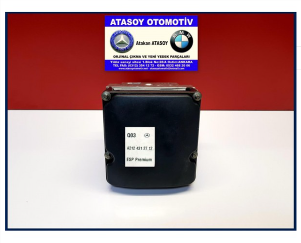 MERCEDES W212 ABS BEYNİ A2124312712