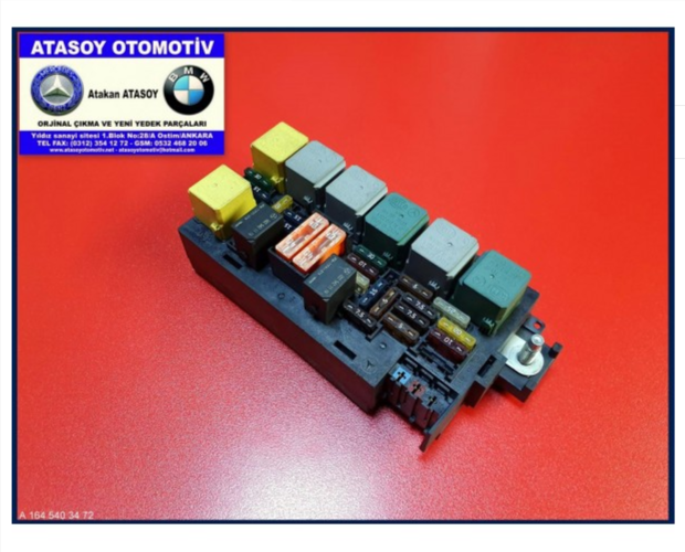 MERCEDES W164 GL SİGORTA TABLASI
