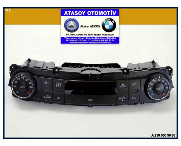 MERCEDES W219 CLS KALORİFER PANELİ MERCEDES W219 CLS KALORİFER PANELİ