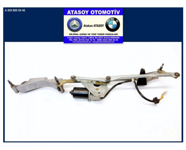 MERCEDES W203 SİLECEK MOTORU 2038200342