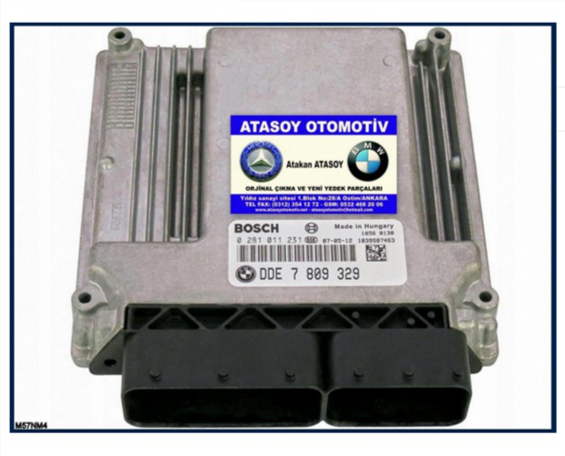 BMW E65 730D MOTOR BEYNİ