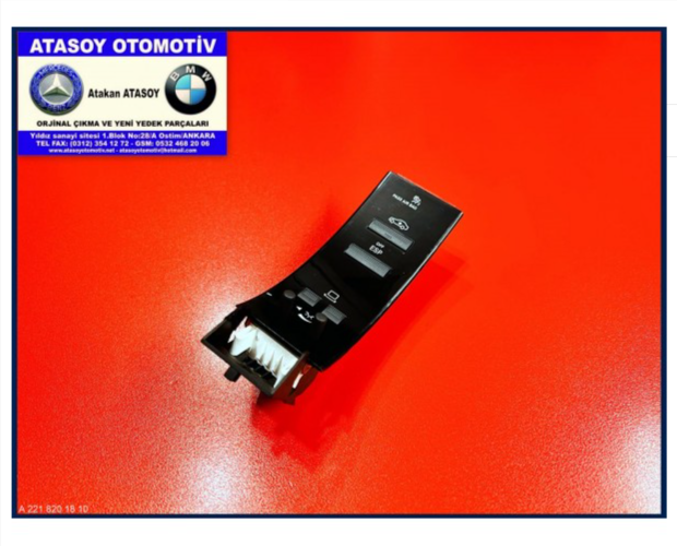 MERCEDES W221 ŞALTER A2218215351 A2218701458
