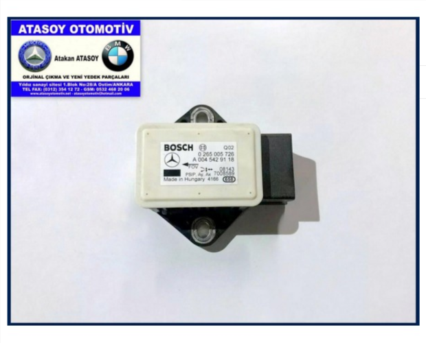 MERCEDES W169 A SAVRULMA SENSÖRÜ MERCEDES W169 A SAVRULMA SENSÖRÜ