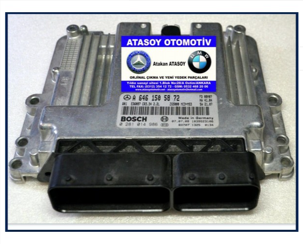 MERCEDES W906 SPRINTER MOTOR BEYNİ MERCEDES W906 SPRINTER MOTOR BEYNİ