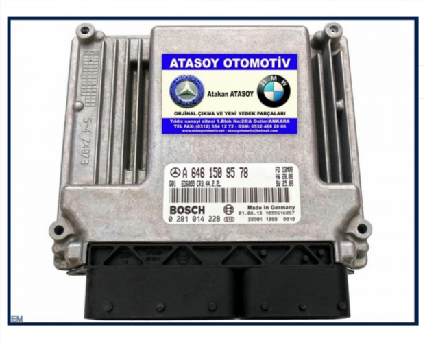 MERCEDES W639 VİTO MOTOR BEYNİ MERCEDES W639 VİTO MOTOR BEYNİ