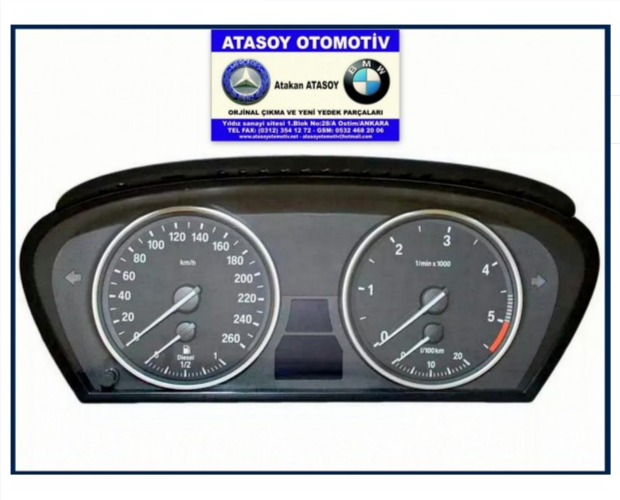 BMW E60 520İ KADRAN 9135248 BMW E60 520İ KADRAN 9135248