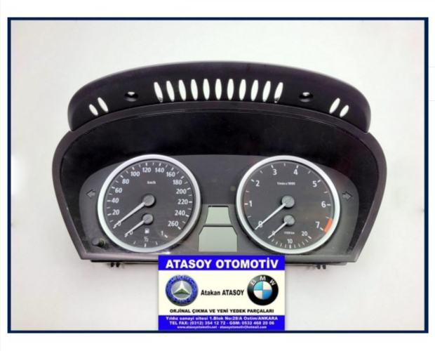 BMW E60 520İ KİLOMETRE SAATİ