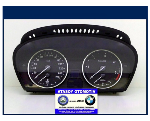BMW E60 525D KADRAN 9194889