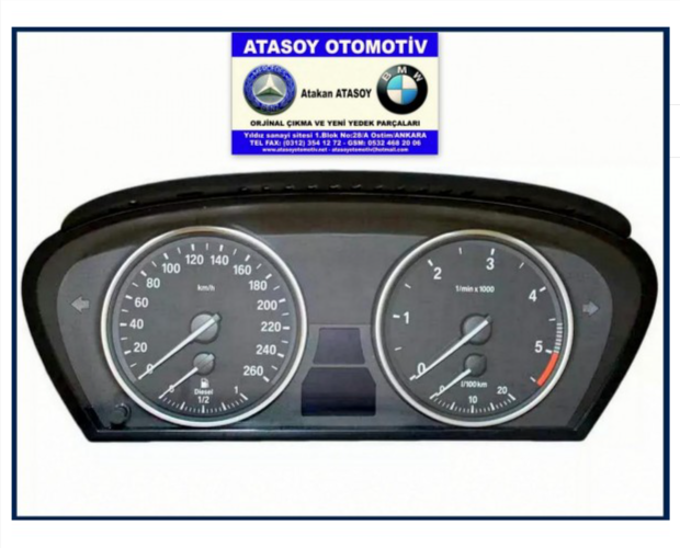 BMW E60 530İ KİLOMETRE SAATİ BMW E60 530İ KİLOMETRE SAATİ