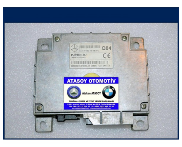 MERCEDES W211 TELEFON BEYNİ A2118703826