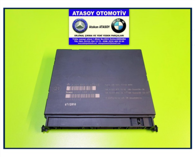 MERCEDES W221 ARKA KOLTUK BEYNİ