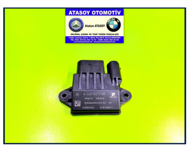 MERCEDES W166 ML350D KIZDIRMA BEYNİ